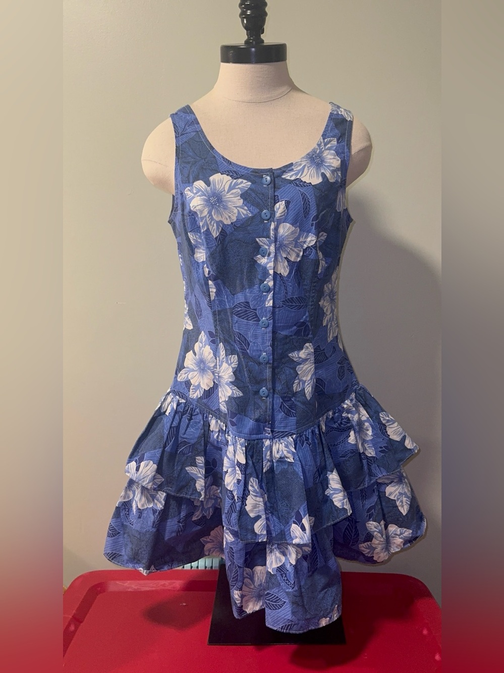 Y2K Tiered Floral Dress